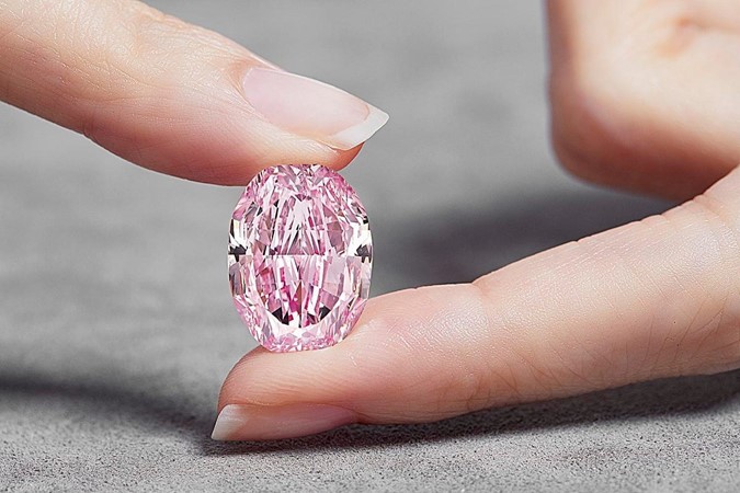 Natural pink diamonds