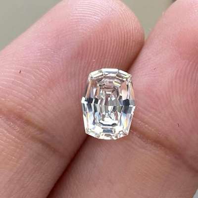  1.10ct natural KL color VS1 clarity cushion 