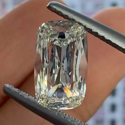 1.70ct GIA Natural N colour VVS2 Clarity Old Miner Brilliant diamond 