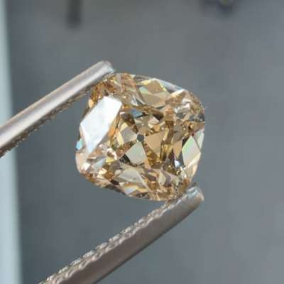  Natural 1.04 cts GIA Certified S to T range SI2 Old Cut Asscher Shape Diamond 